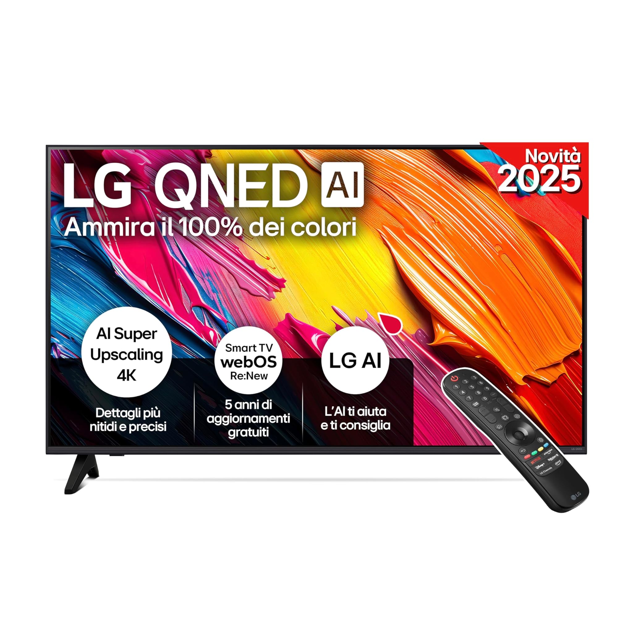 Lg QNED AI QNED70 Smart TV 43" 4K (2025)