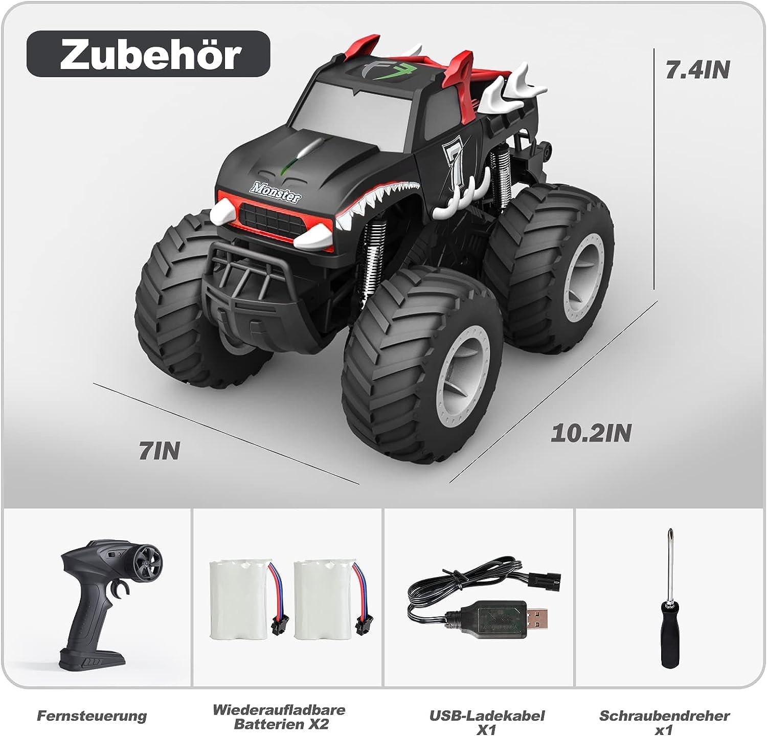 KADAYAYA Macchina Telecomandata 1:16 4WD 20+Km/h - immagine 7