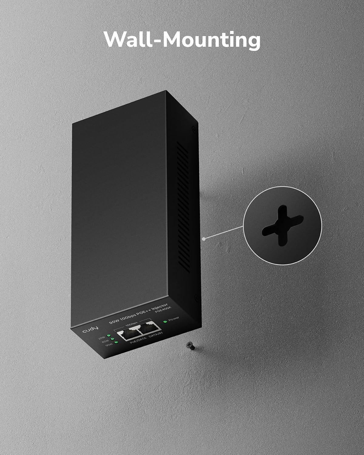 Cudy POE400X - Iniettore Ultra PoE++ 90W 10G - immagine 7