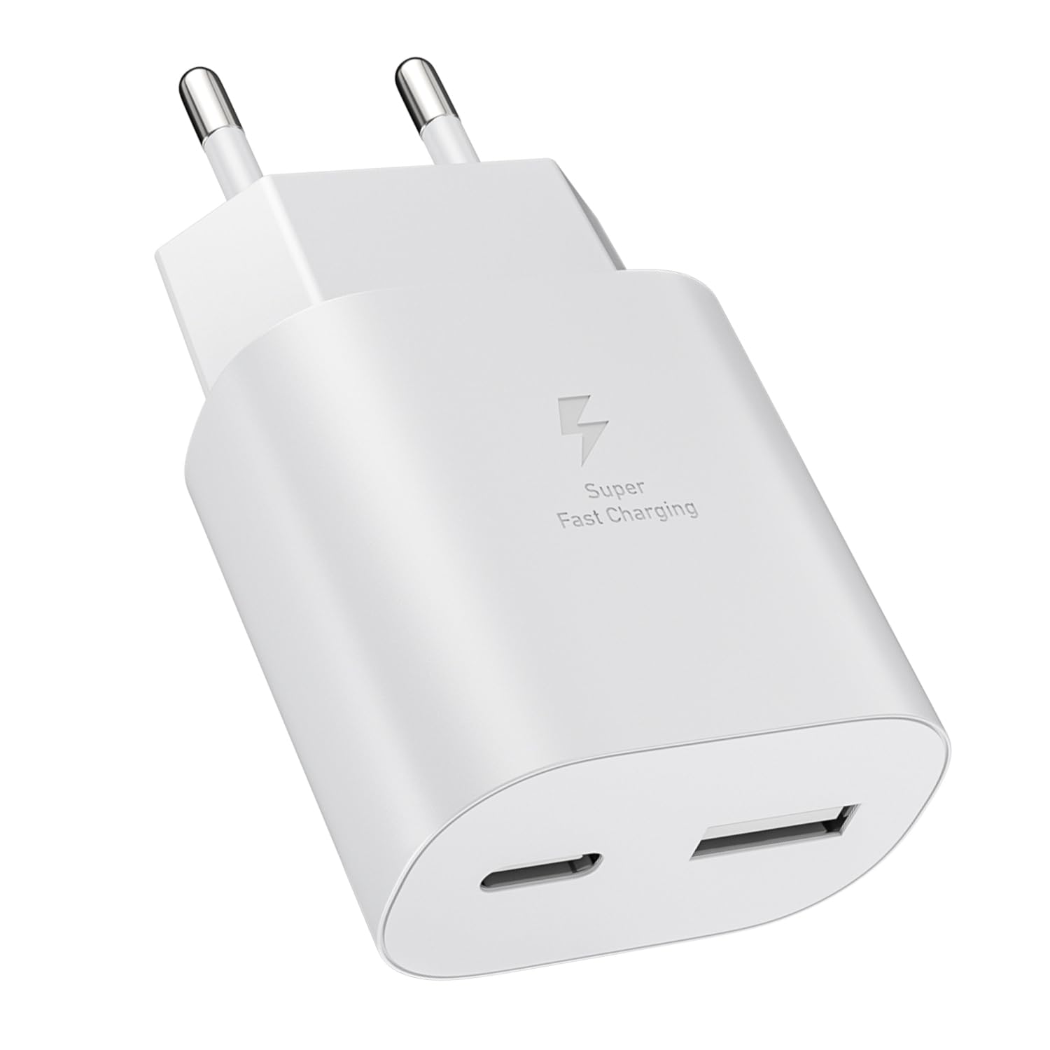 Caricatore USB C 25W 2 Porte (USB A e USB C)