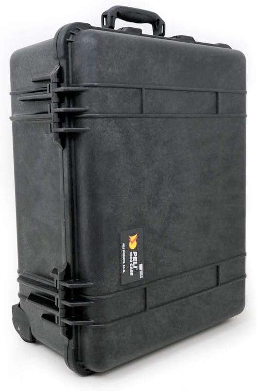 PELI 1560LFC Valigia per Computer Portatile 44L, Nero - immagine 3