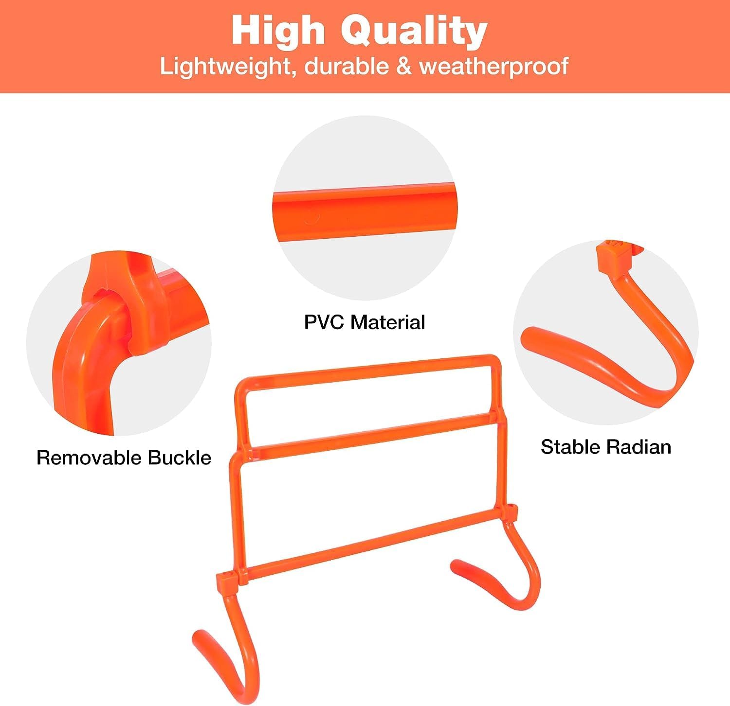 REDCAMP Ostacoli Agility (6 pezzi) con Borsa - immagine 4