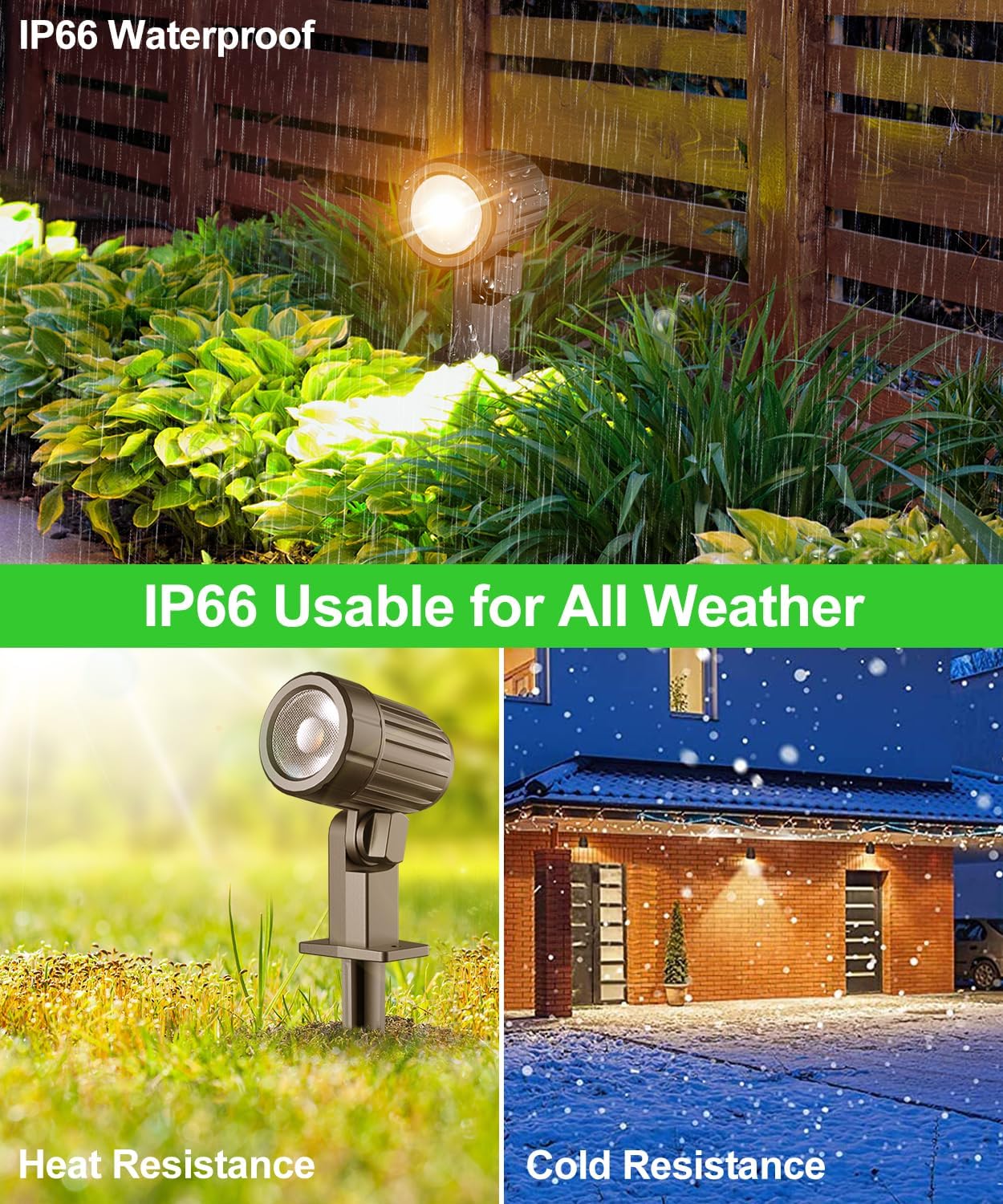 CLY Faretto Solare da Esterno IP66 con Timer - immagine 7