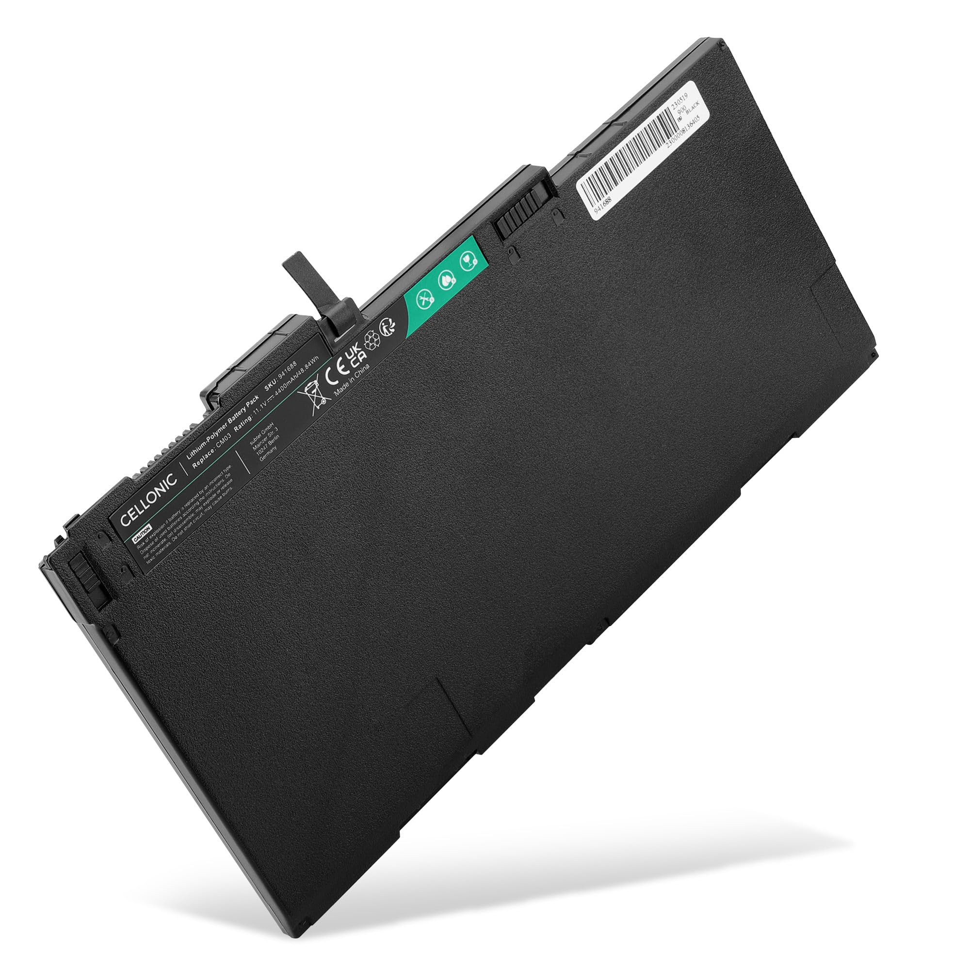 Cellonic Batteria Sostitutiva per HP EliteBook (4400mAh 10.8V)