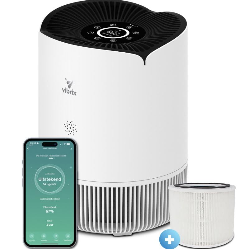 Vibrix PureFlow30 - Purificatore d'Aria 30m² - immagine 1