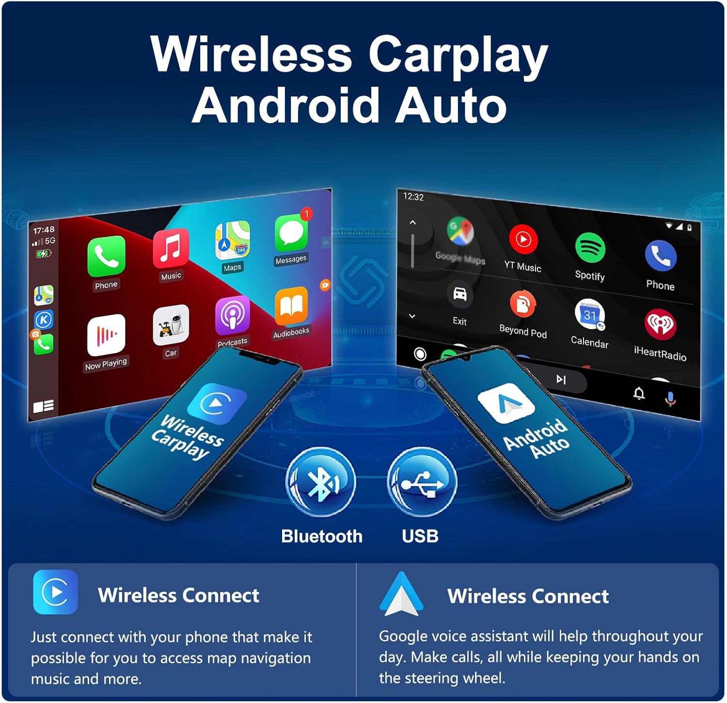 Autoradio Android 15 per Nissan March Micra K12 (2002-2010) - immagine 3