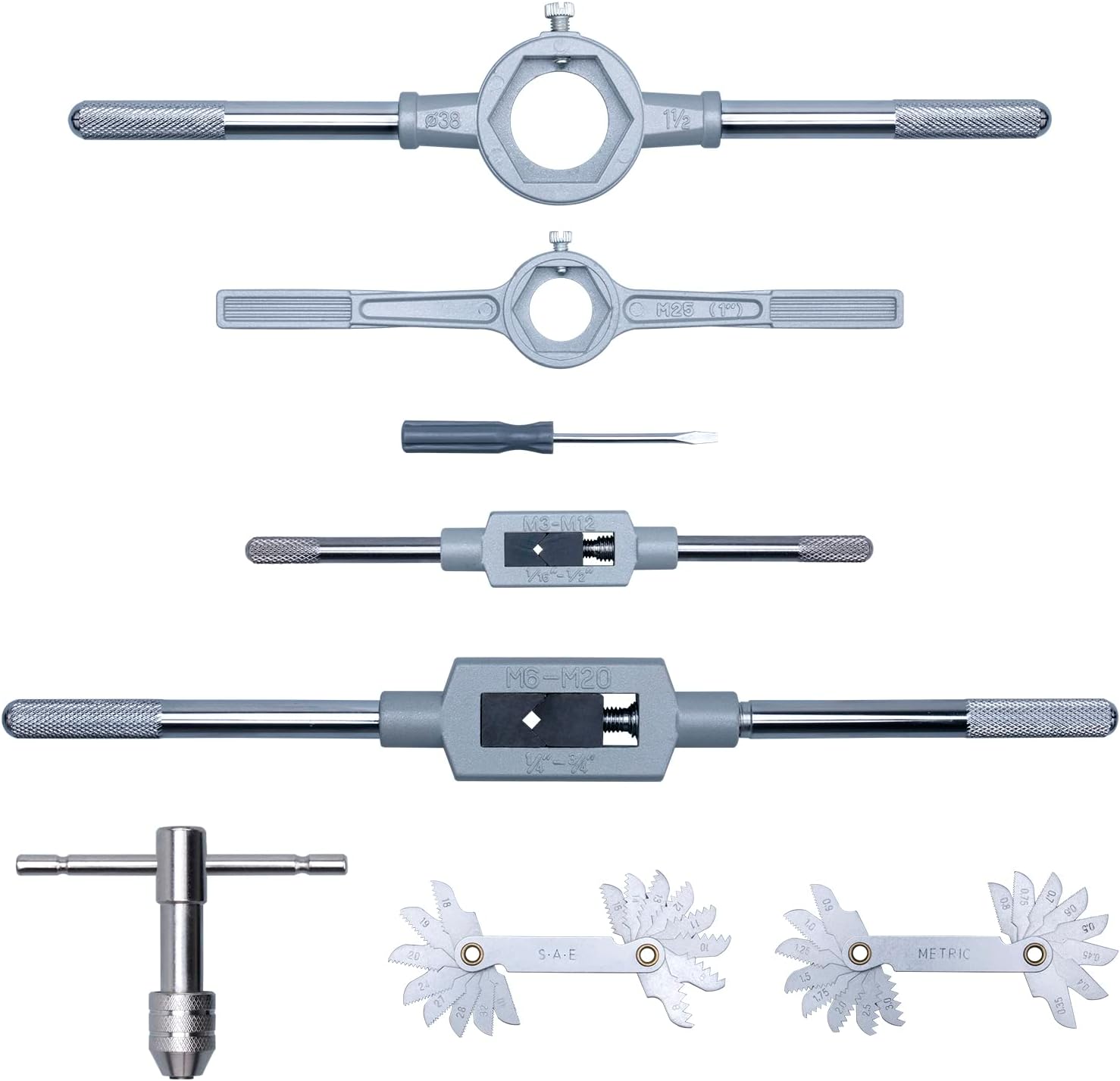 86-Piece Master Tap and Hex Die Set - Titanium Coating - immagine 4