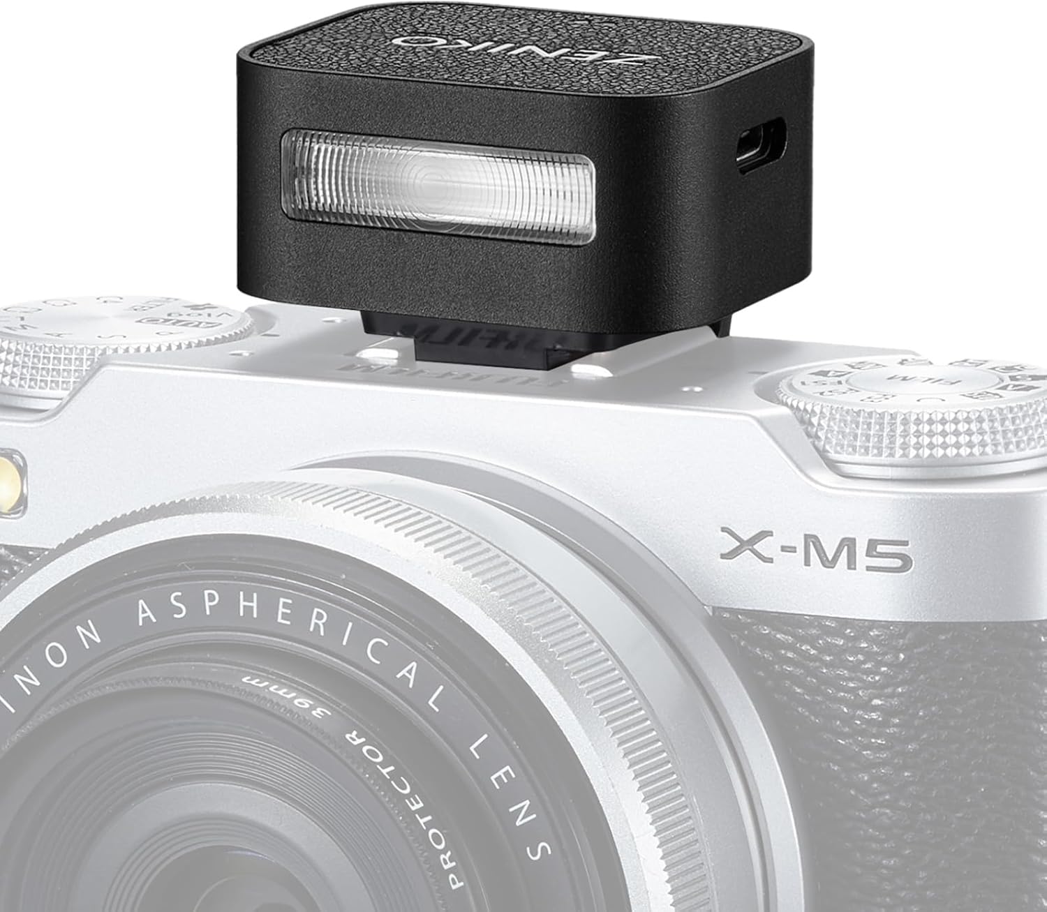 ZΕΝΙΚΟ ZF04 On-Camera Flash, Nero - immagine 1