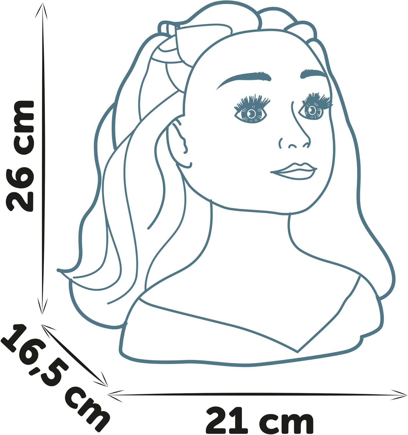 SMOBY My Beauty - Testa da Styling Bionda - immagine 6