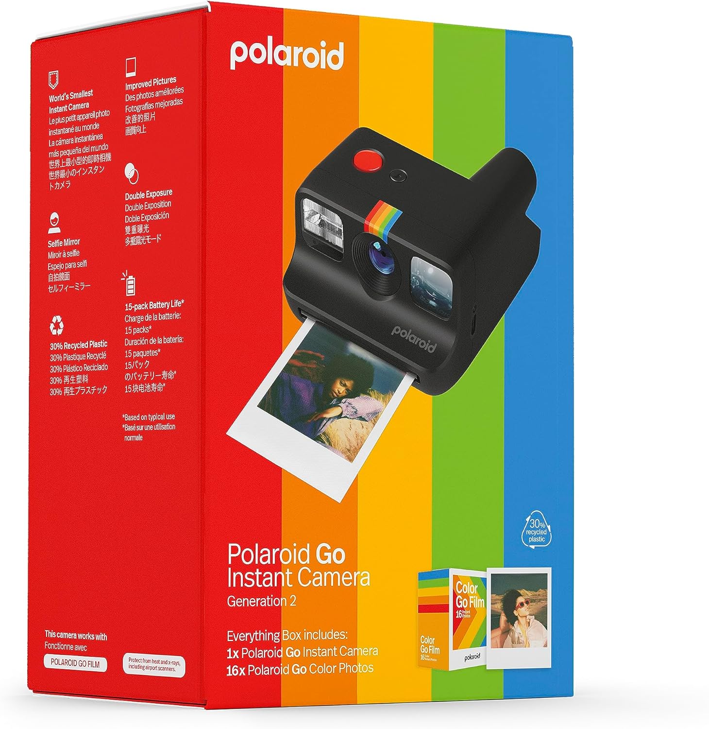 Everything Box Polaroid Go Generation 2 Black - immagine 2