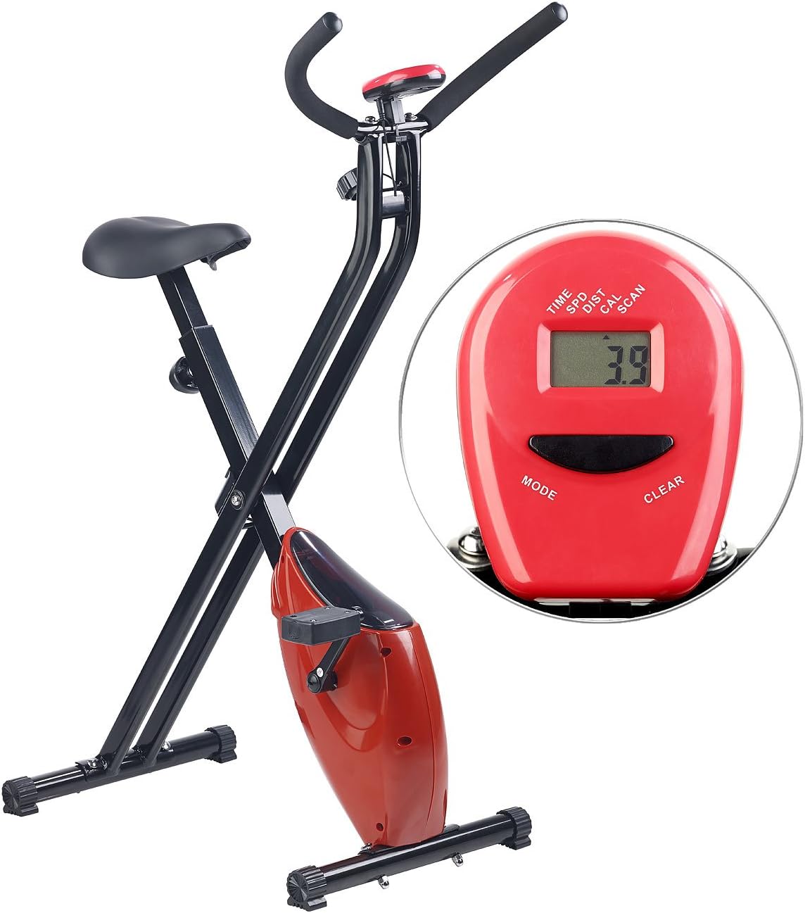 Pearl Sports Cyclette Pieghevole con Computer - immagine 1