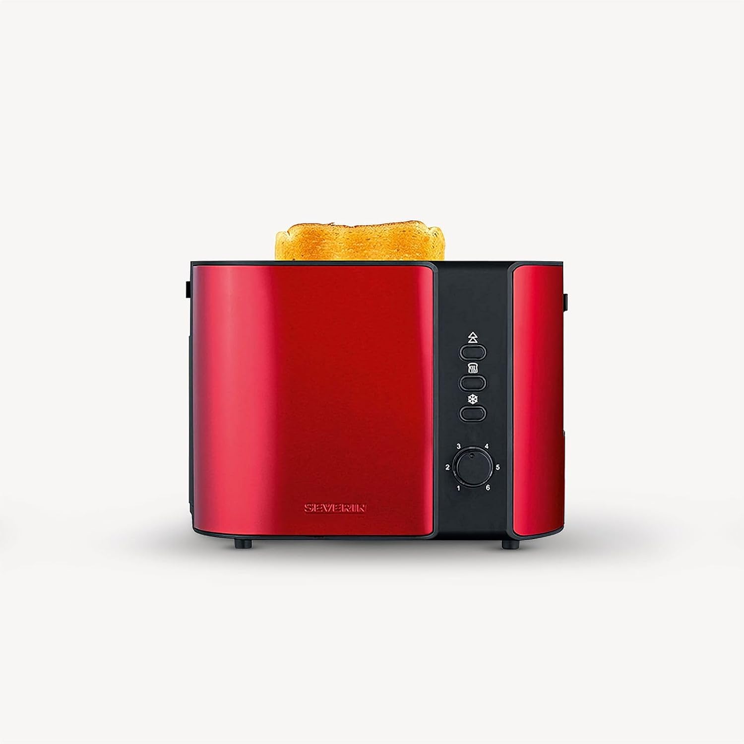 Severin Tostapane Automatico 800W, Rosso Metallizzato - immagine 2