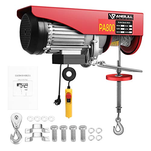 Anbull PA800 - Paranco Elettrico 400-800 kg