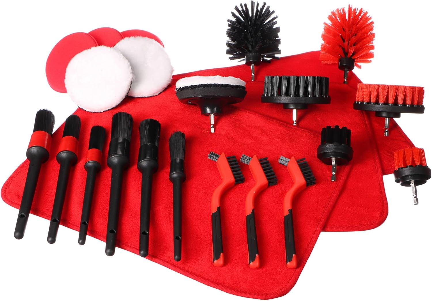 CAR Detailing 33 Set Attrezzi Pulizia Auto - immagine 2