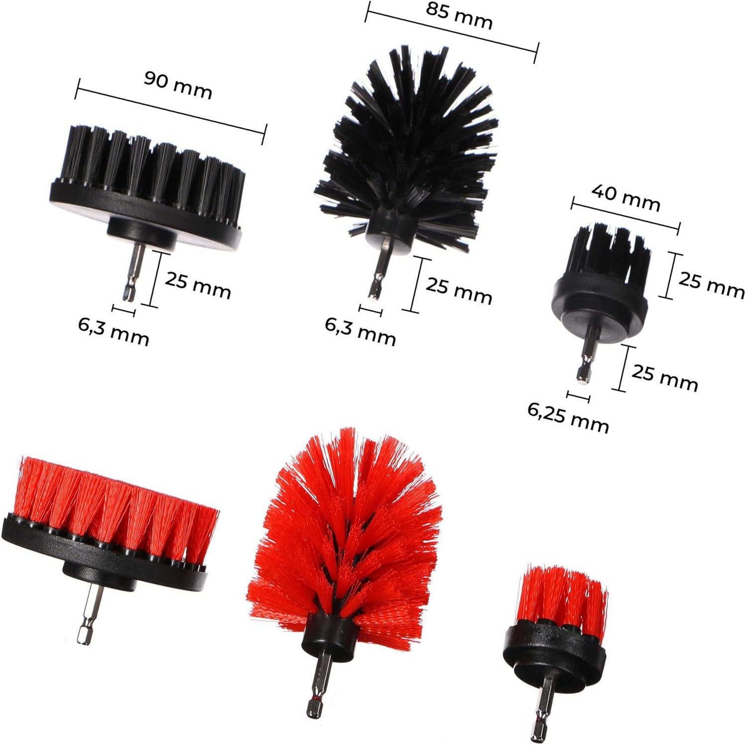 CAR Detailing 33 Set Attrezzi Pulizia Auto - immagine 3