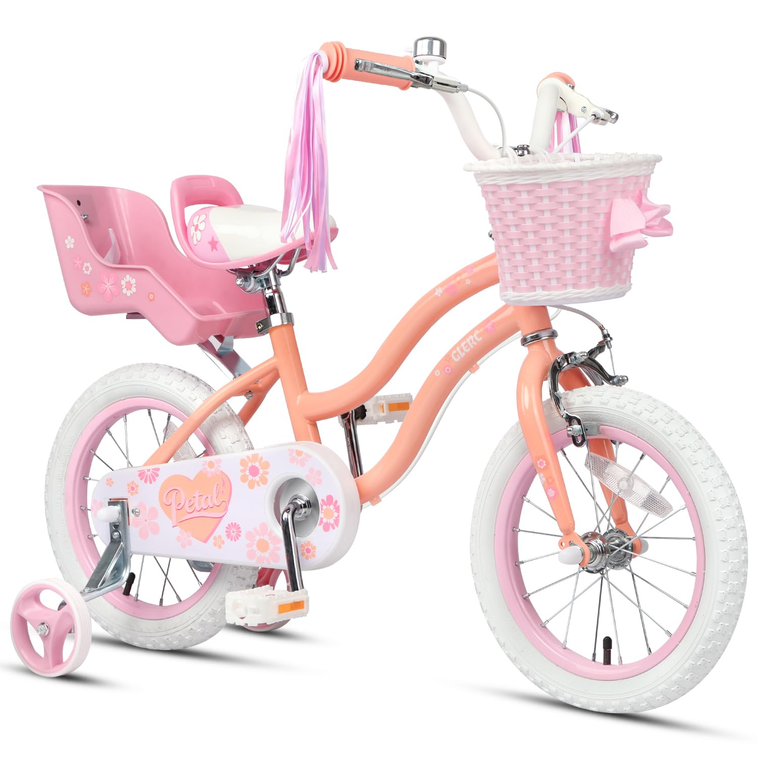 Glerc Bicicletta per Bambine 12/14/16 Pollici