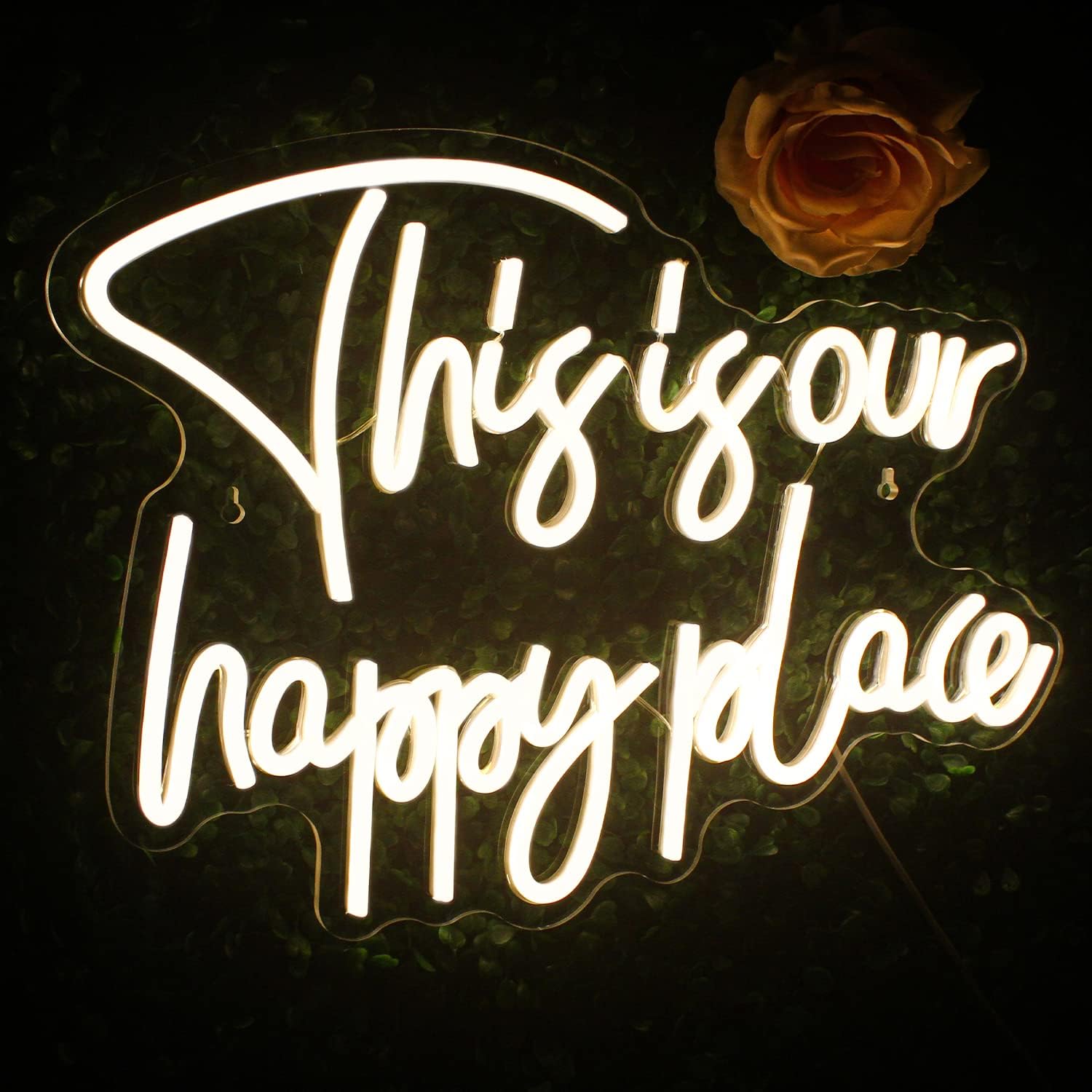 Looklight Insegna Neon This is Our Happy Place - immagine 2