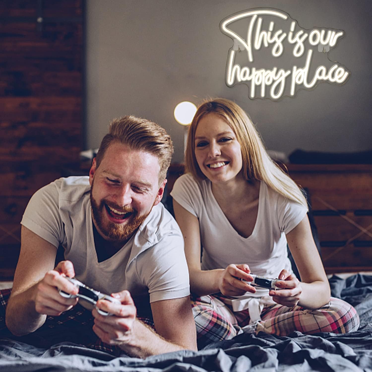 Looklight Insegna Neon This is Our Happy Place - immagine 3