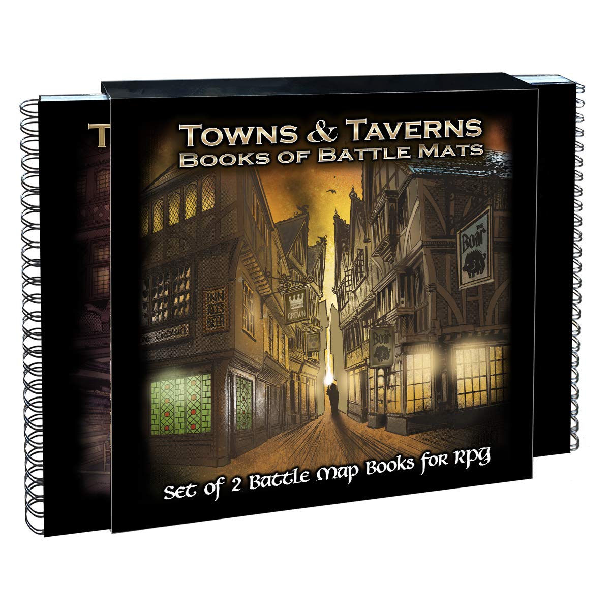 Loke Towns & Taverns Books of Battle Mats