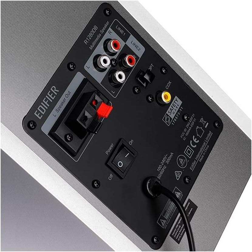 EDIFIER - Impianto stereo Con Bluetooth e ingressi digitali bianco - immagine 4