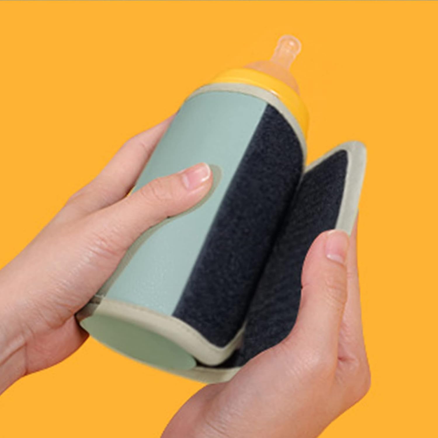 CHICIRIS Scaldabiberon USB con Schermo LCD, Verde - immagine 4