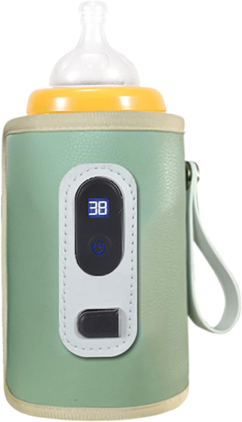 CHICIRIS Scaldabiberon USB con Schermo LCD, Verde - immagine 8