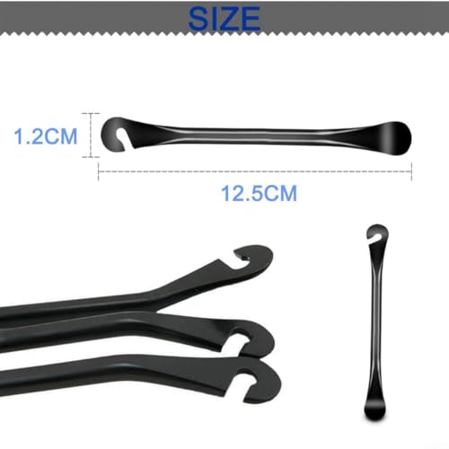 Dn Dennov Leva Gomme Bicicletta in Carbon Steel - 3 Pack - immagine 4