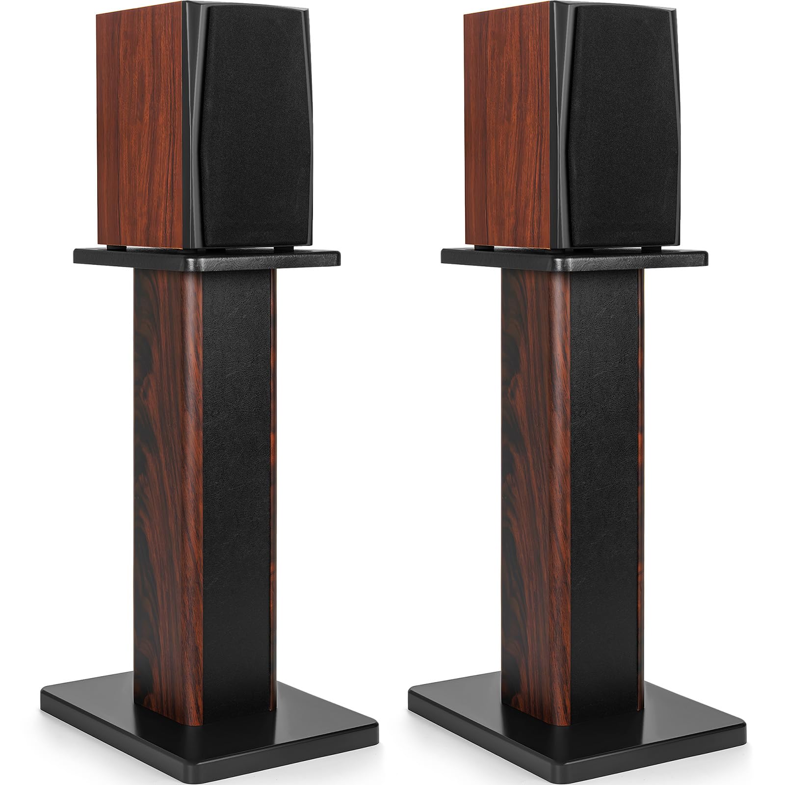 Ouutmee Supporti Altoparlanti in Legno 50cm (Set da 2)