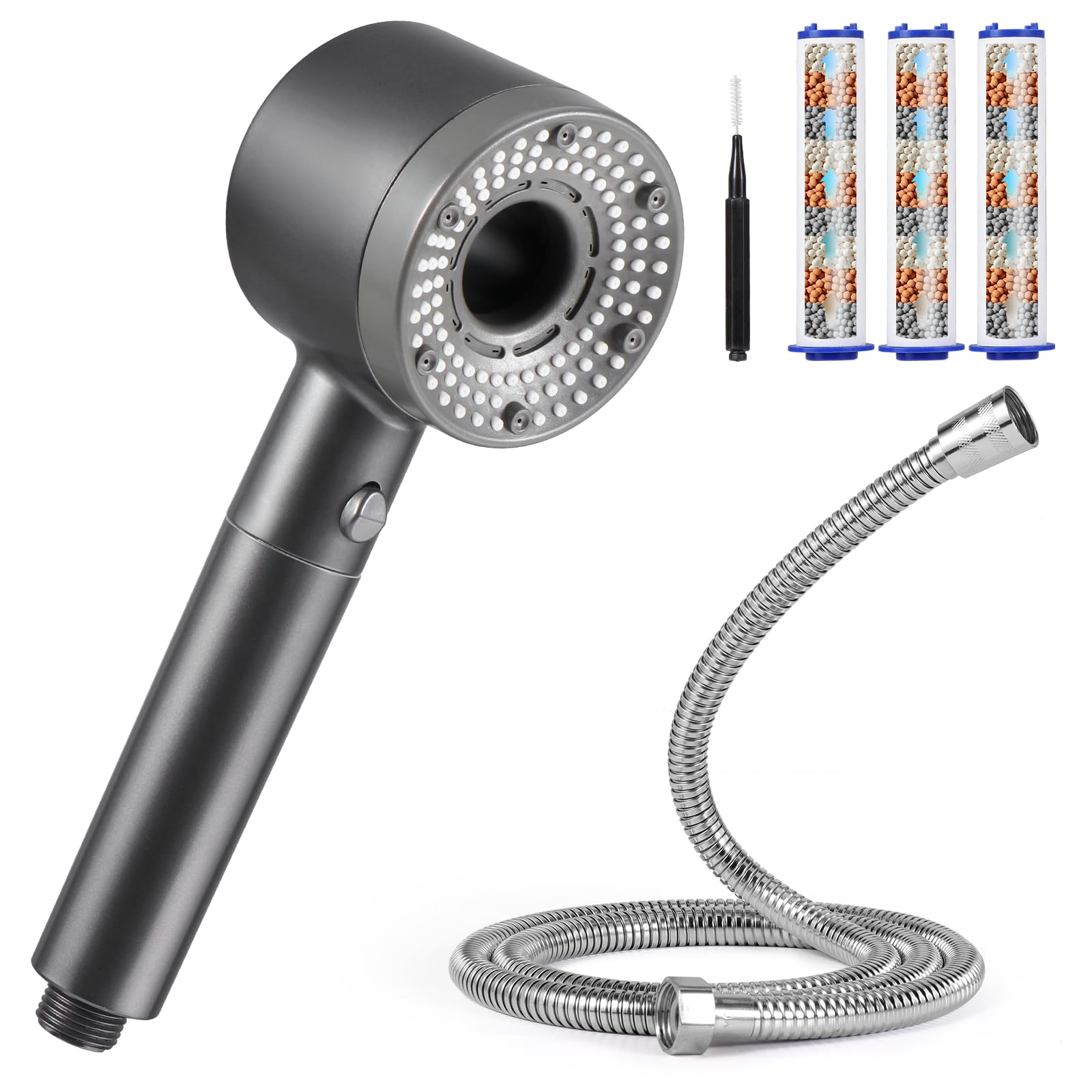 Blendura Doccino per Doccia Alta Pressione con Tubo 1.5m