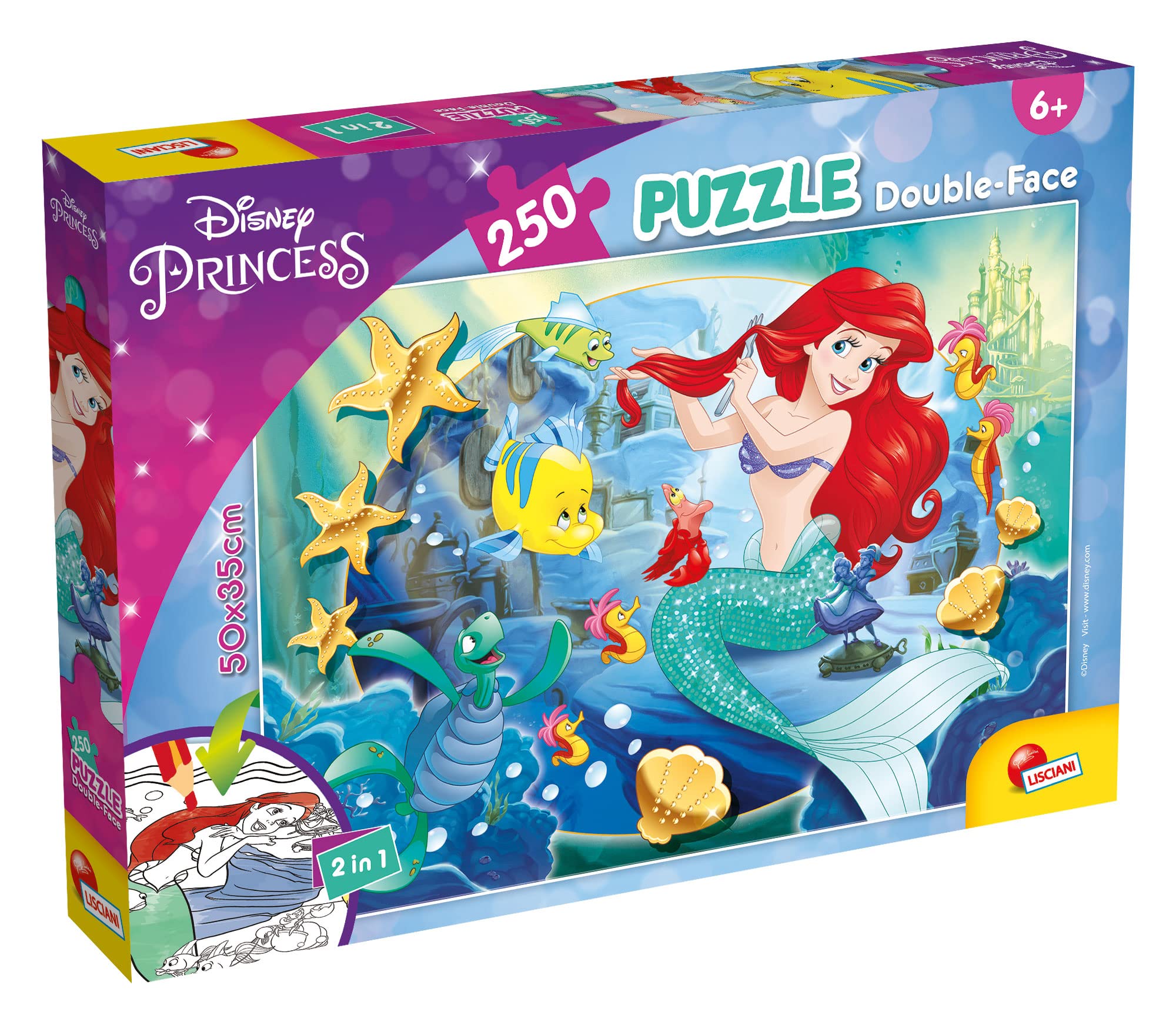 Liscianigiochi Disney Puzzle Df Plus 250 Ariel | Velz