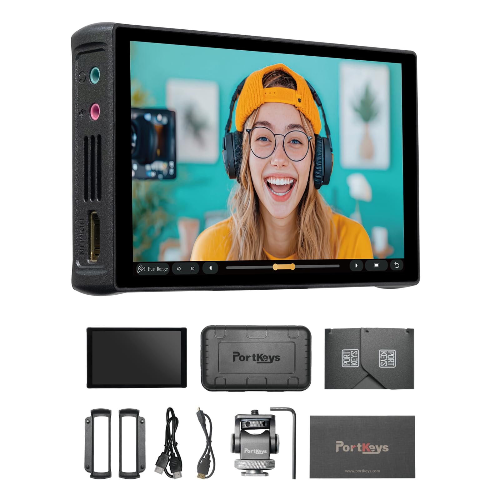 Portkeys Monitor per Fotocamera PT5 III 5.4" 800 nits