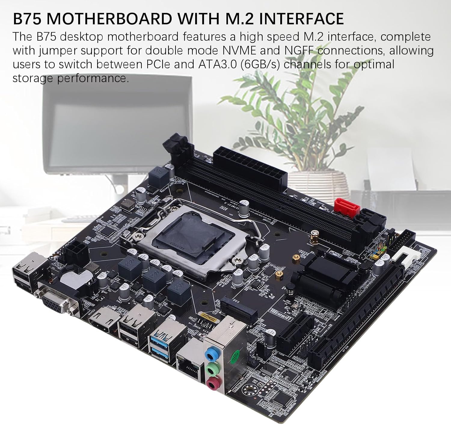B75 Gaming M ATX Motherboard per LGA1155 - immagine 5
