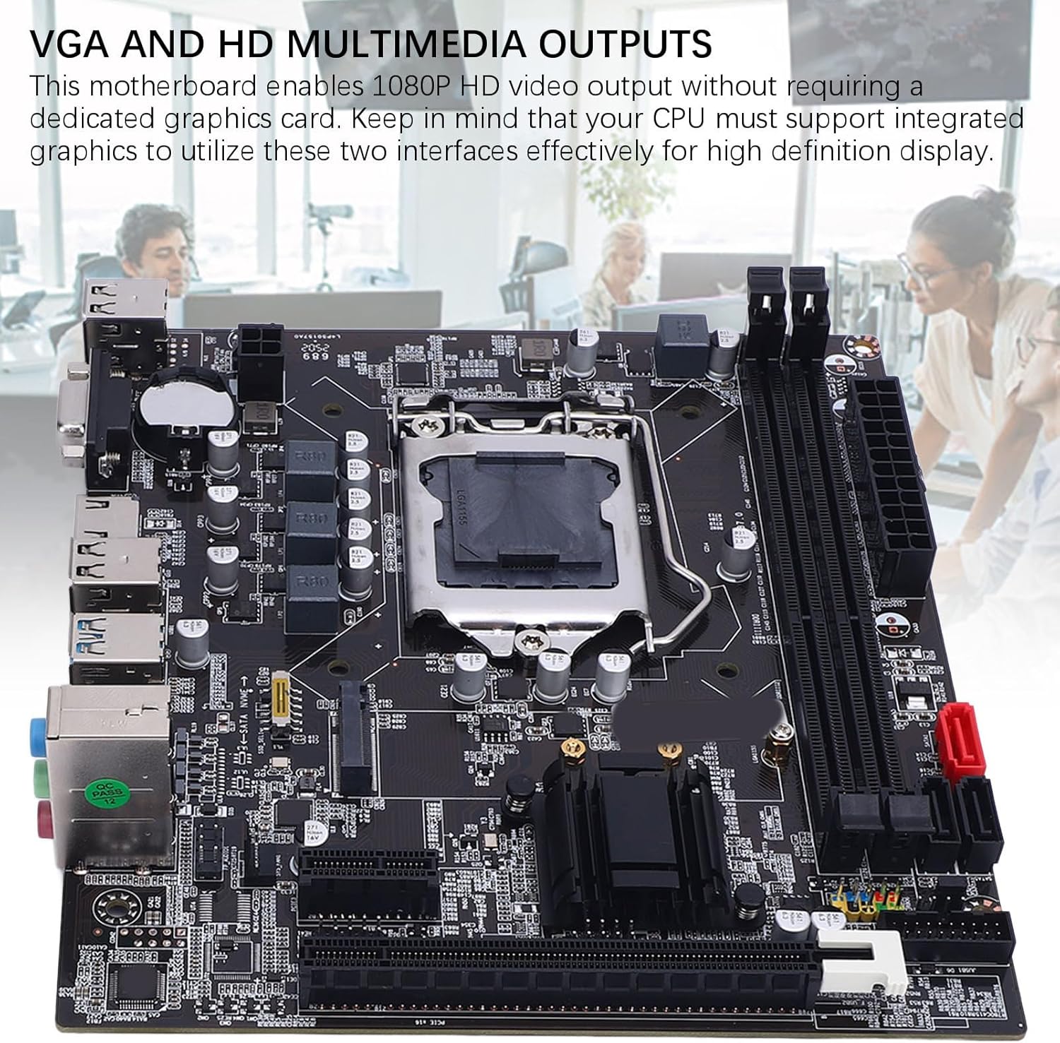 B75 Gaming M ATX Motherboard per LGA1155 - immagine 6