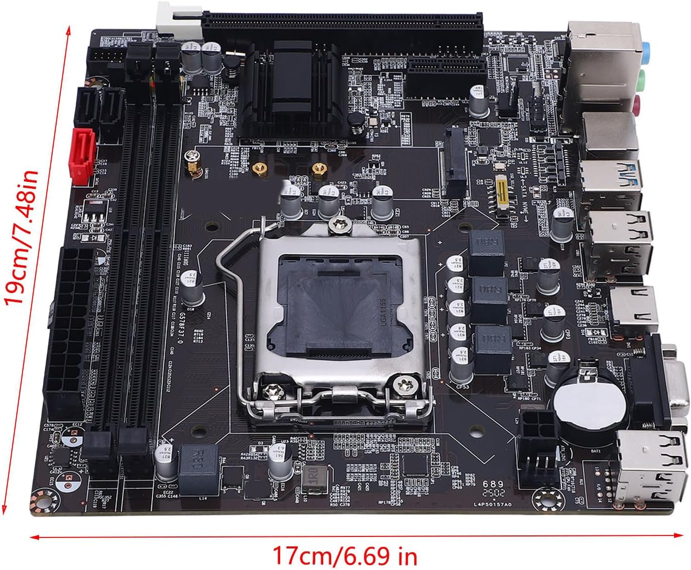 B75 Gaming M ATX Motherboard per LGA1155 - immagine 7