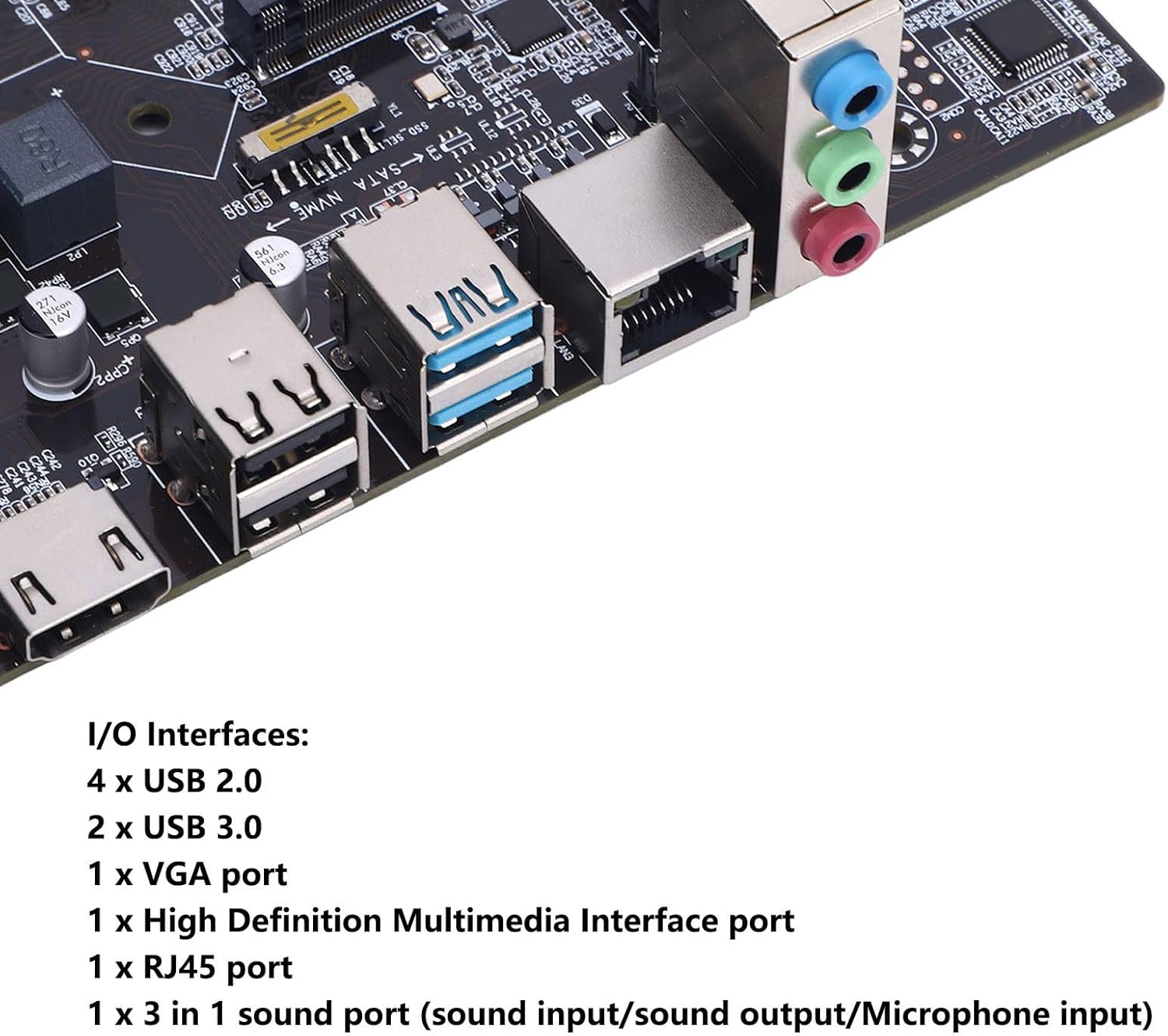 B75 Gaming M ATX Motherboard per LGA1155 - immagine 8