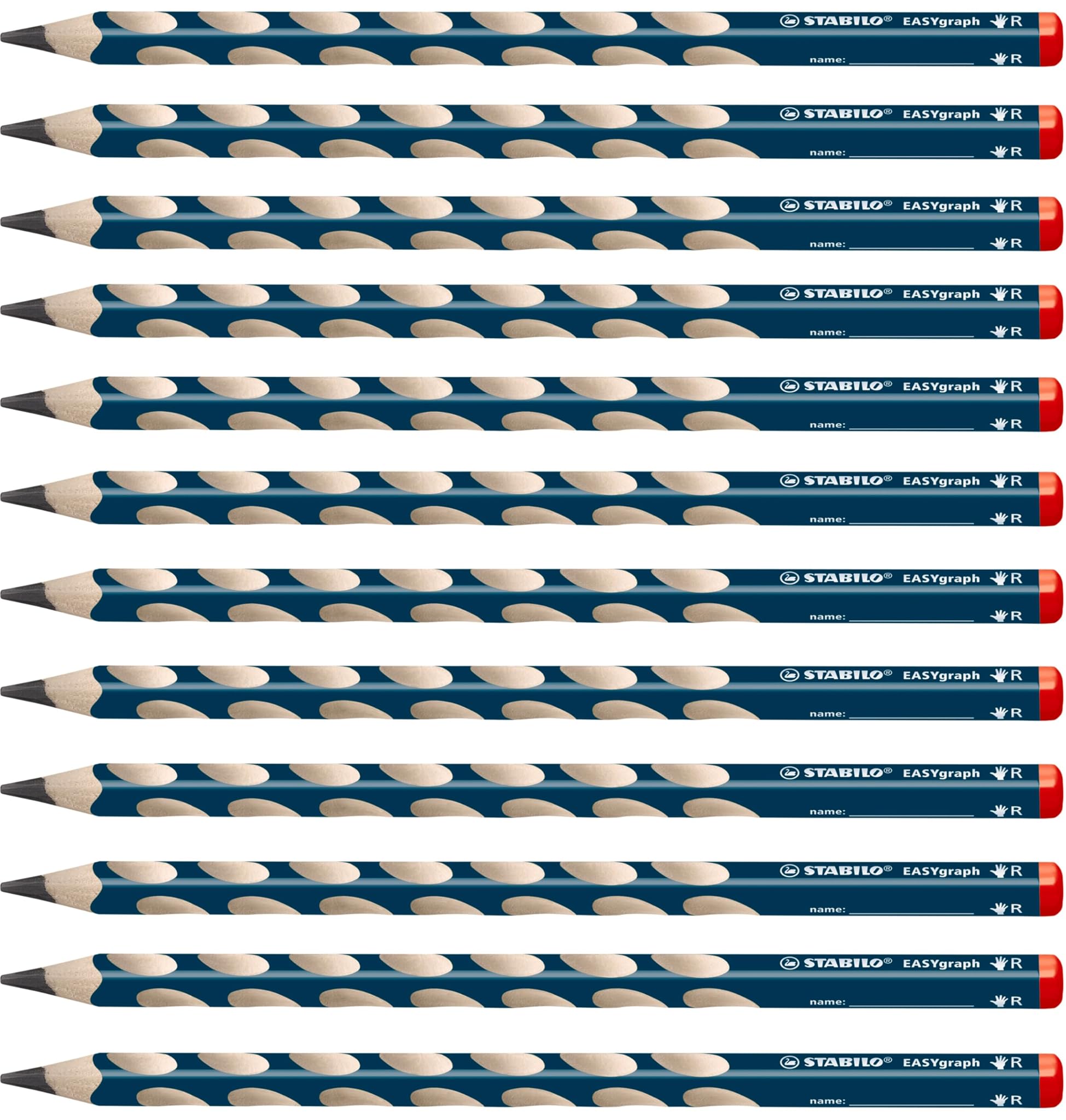 Stabilo EASYgraph - Matita Ergonomica per Destrimani, HB