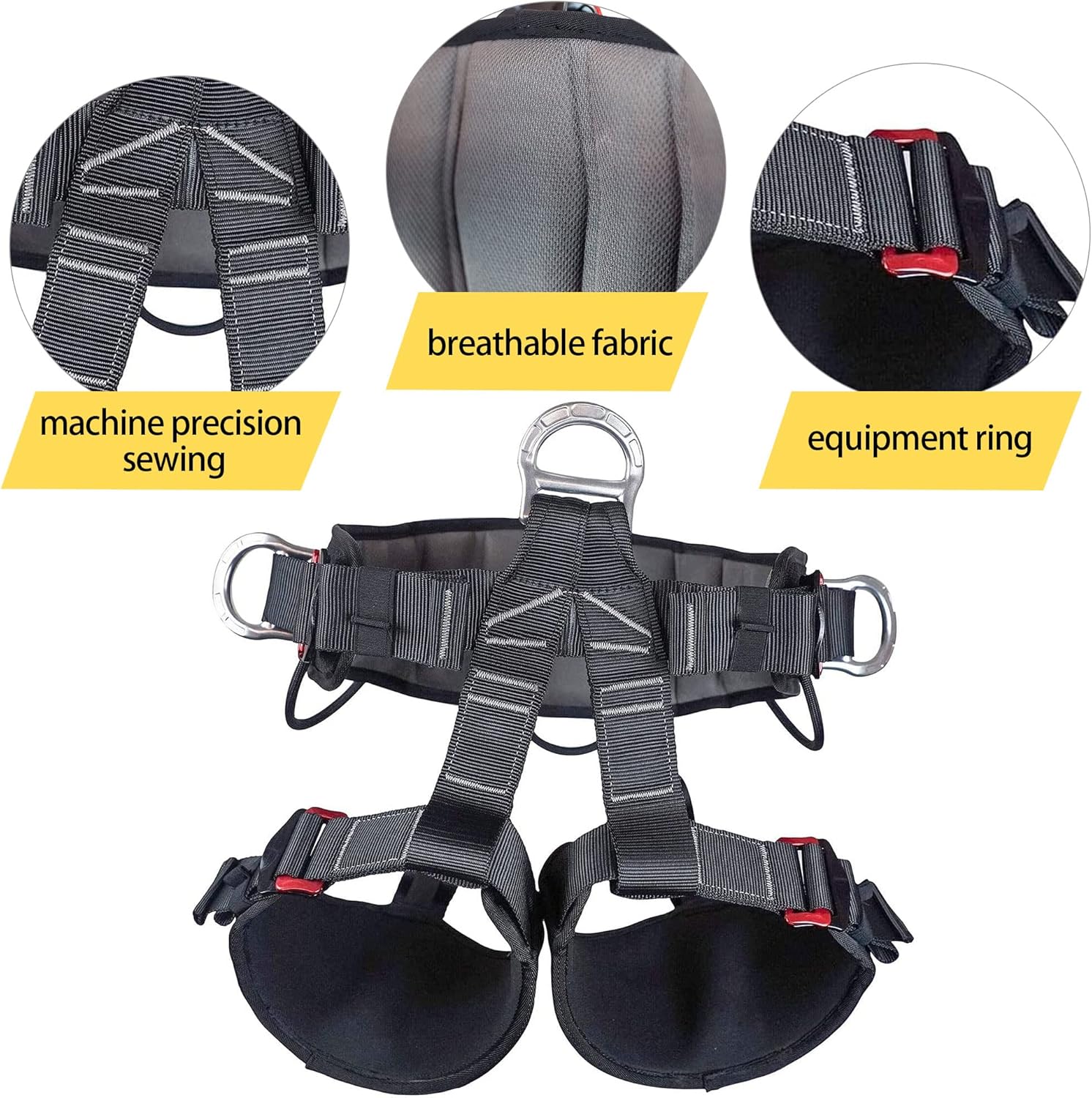 SOB Imbracatura Arrampicata Anticaduta Regolabile - immagine 2
