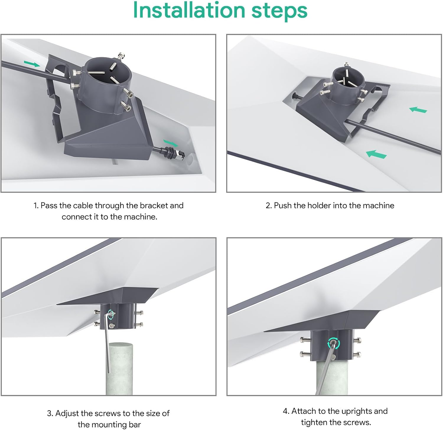 Xlttywl Starlink Gen3 Adattatore per Tubo - immagine 5