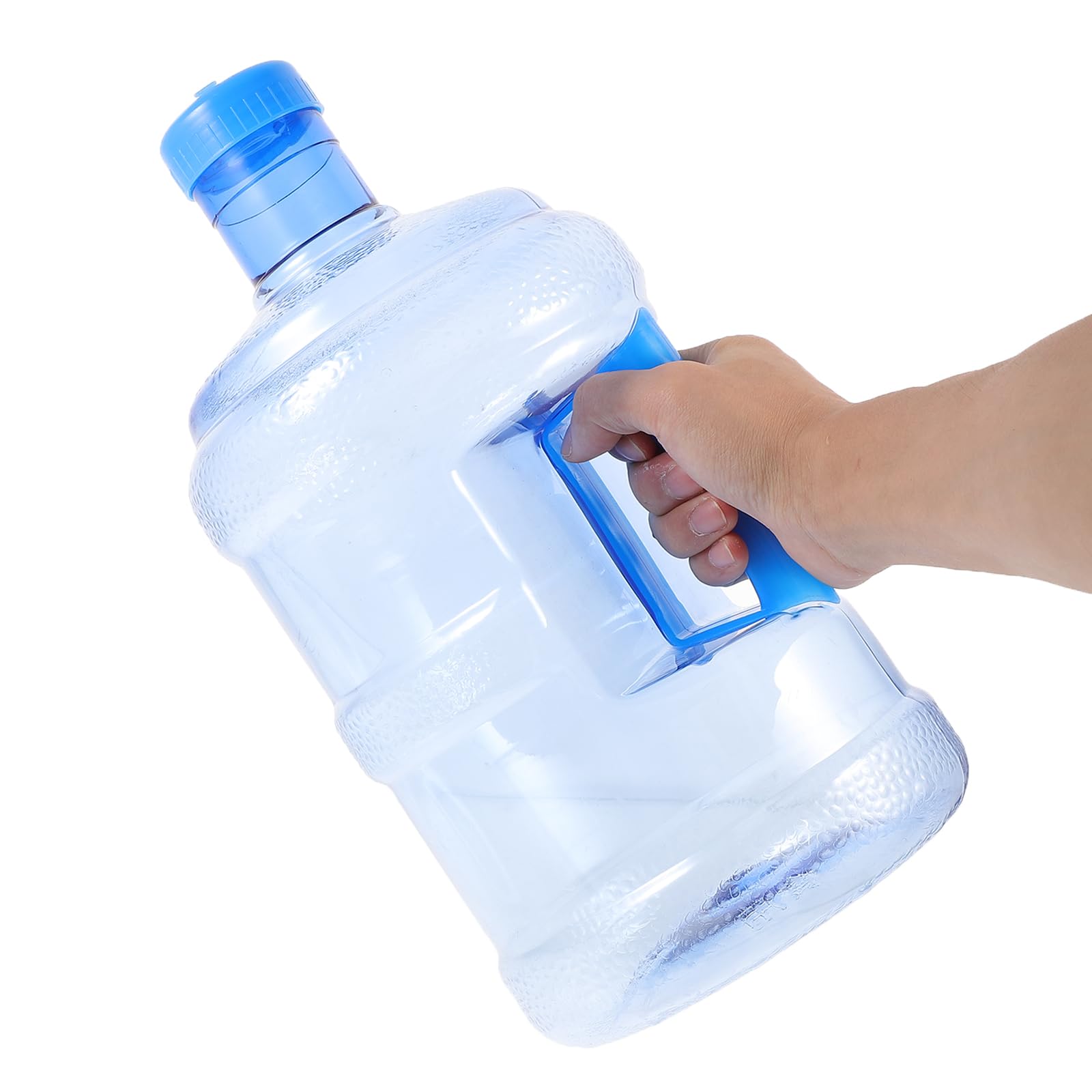 Wakauto Bottiglia d'Acqua Pura 5 Litri con Manico, Blu