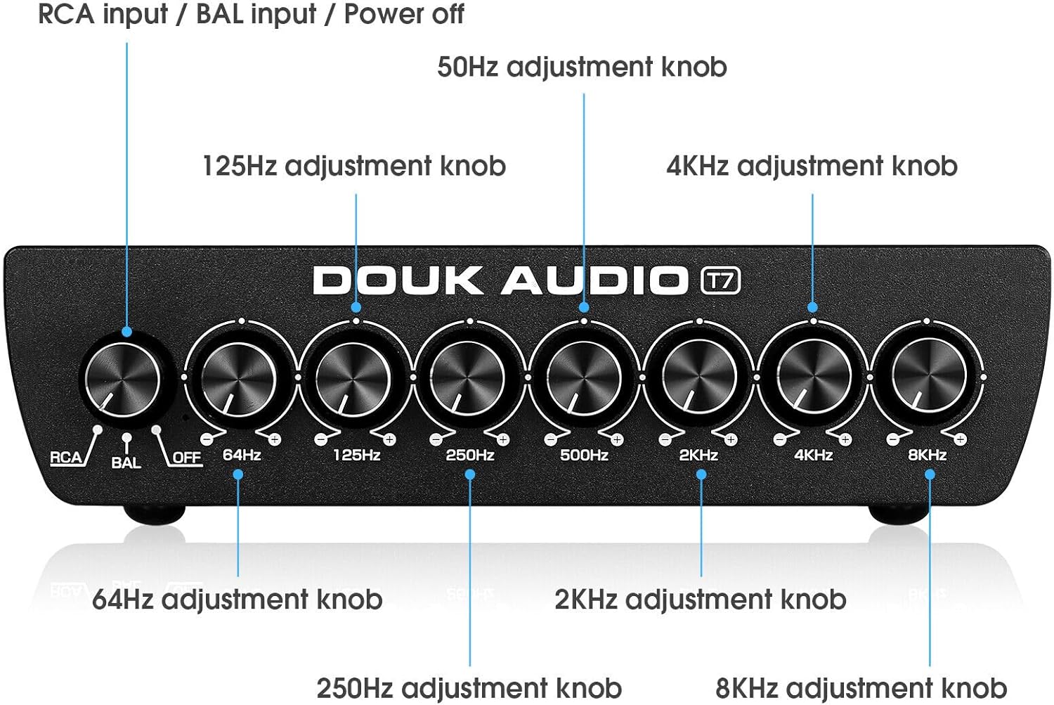 Douk Audio Equalizzatore a 7 Bande - immagine 6