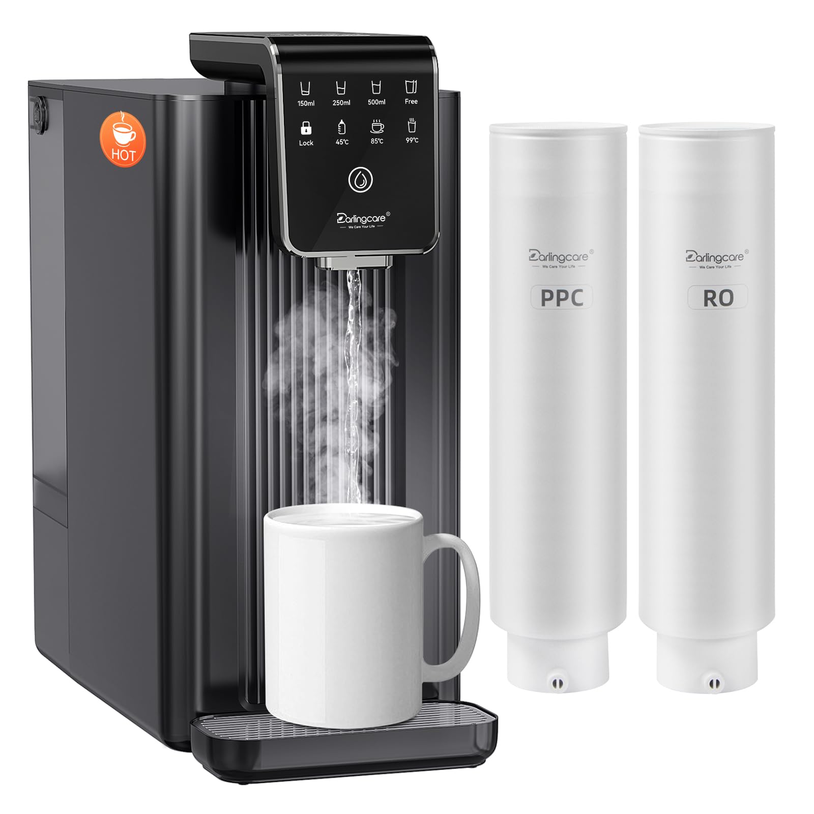 Depuratore Acqua Osmosi Inversa con Dispenser Caldo