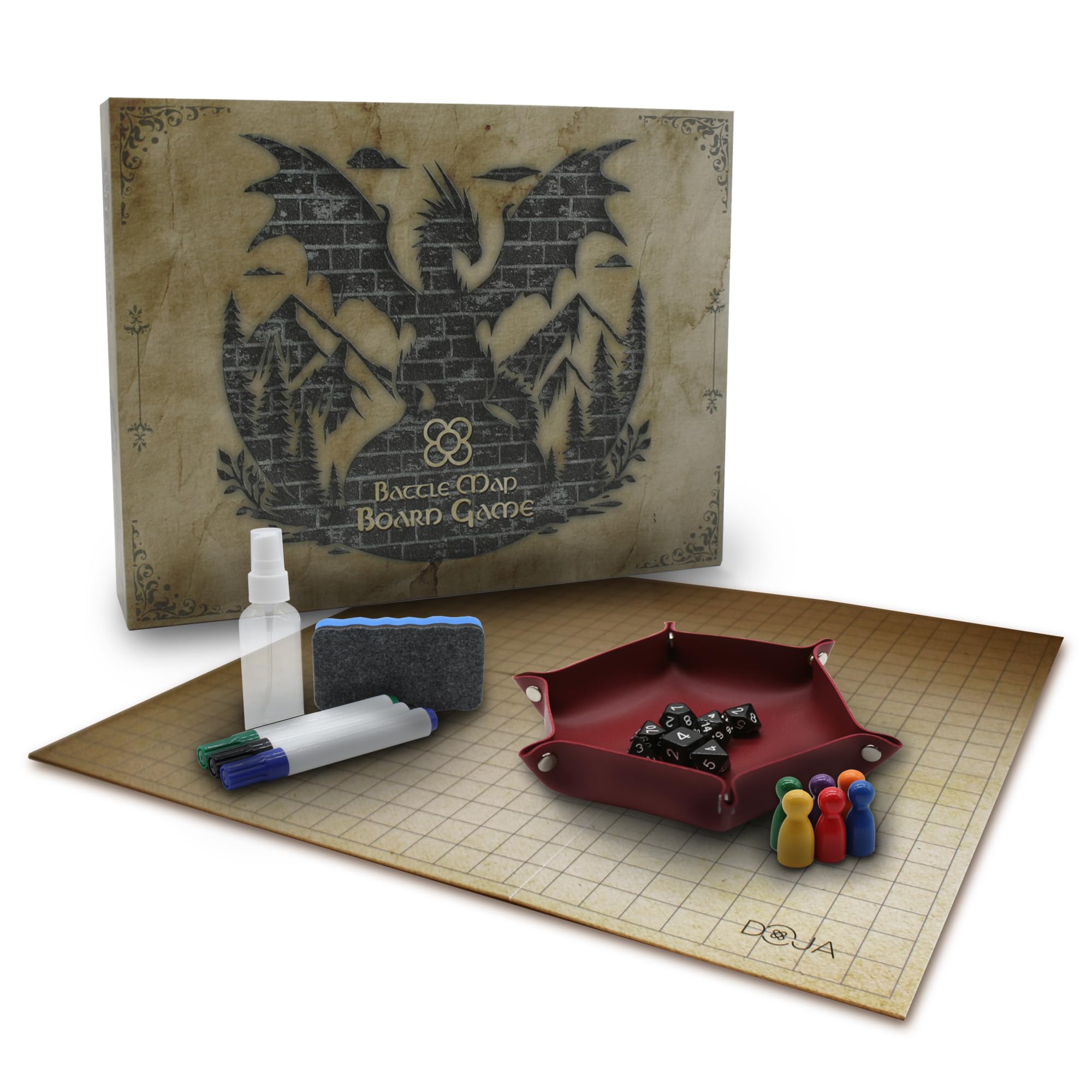 Doja Barcelona Tappetino per Gioco di Ruolo Battaglia