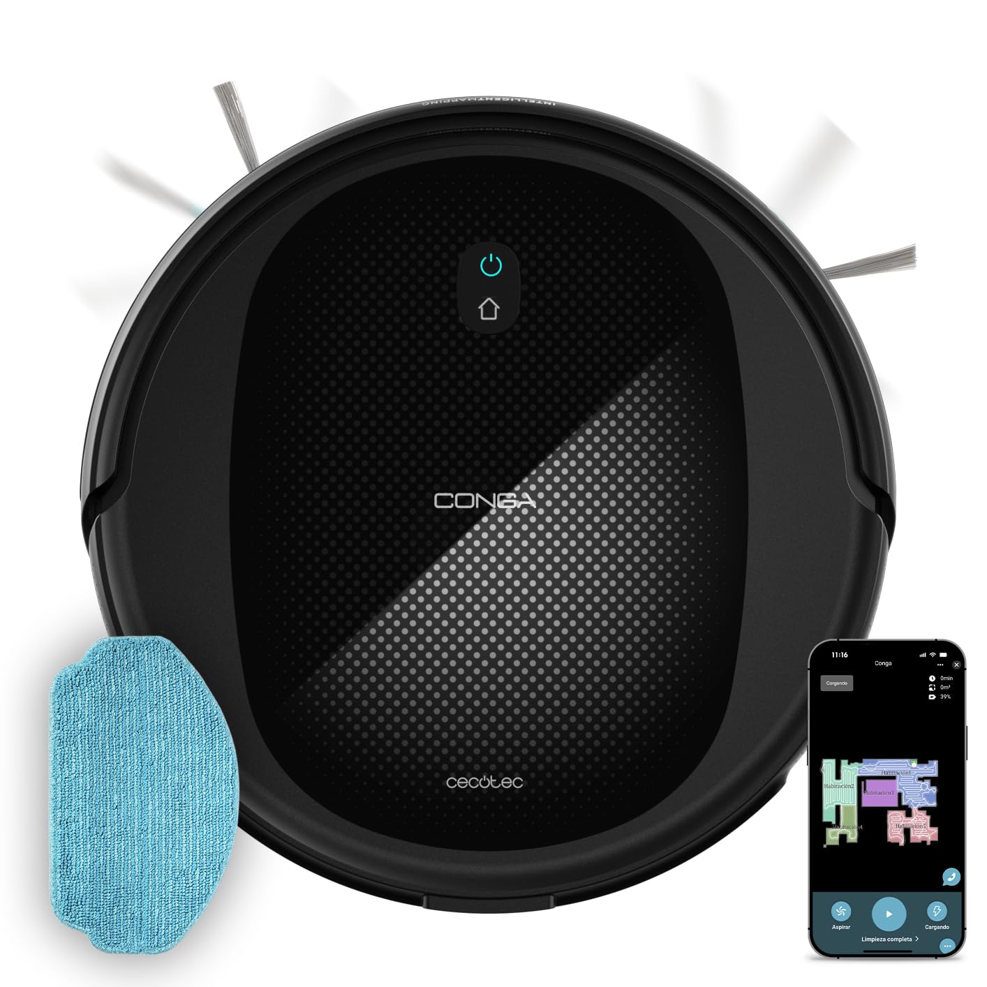 Cecotec Robot Aspirapolvere Conga M20 - 7000Pa