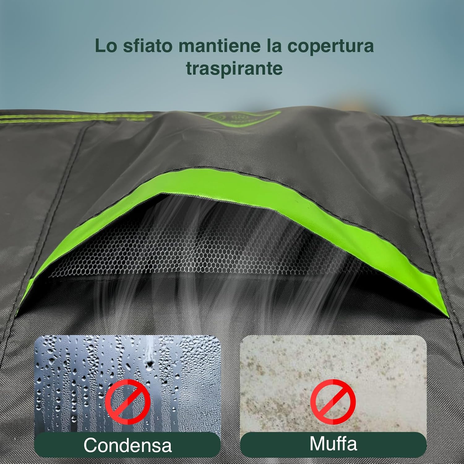 AWNIC Copri Poltrona da Giardino 420D Poliestere (2 pz) - immagine 4