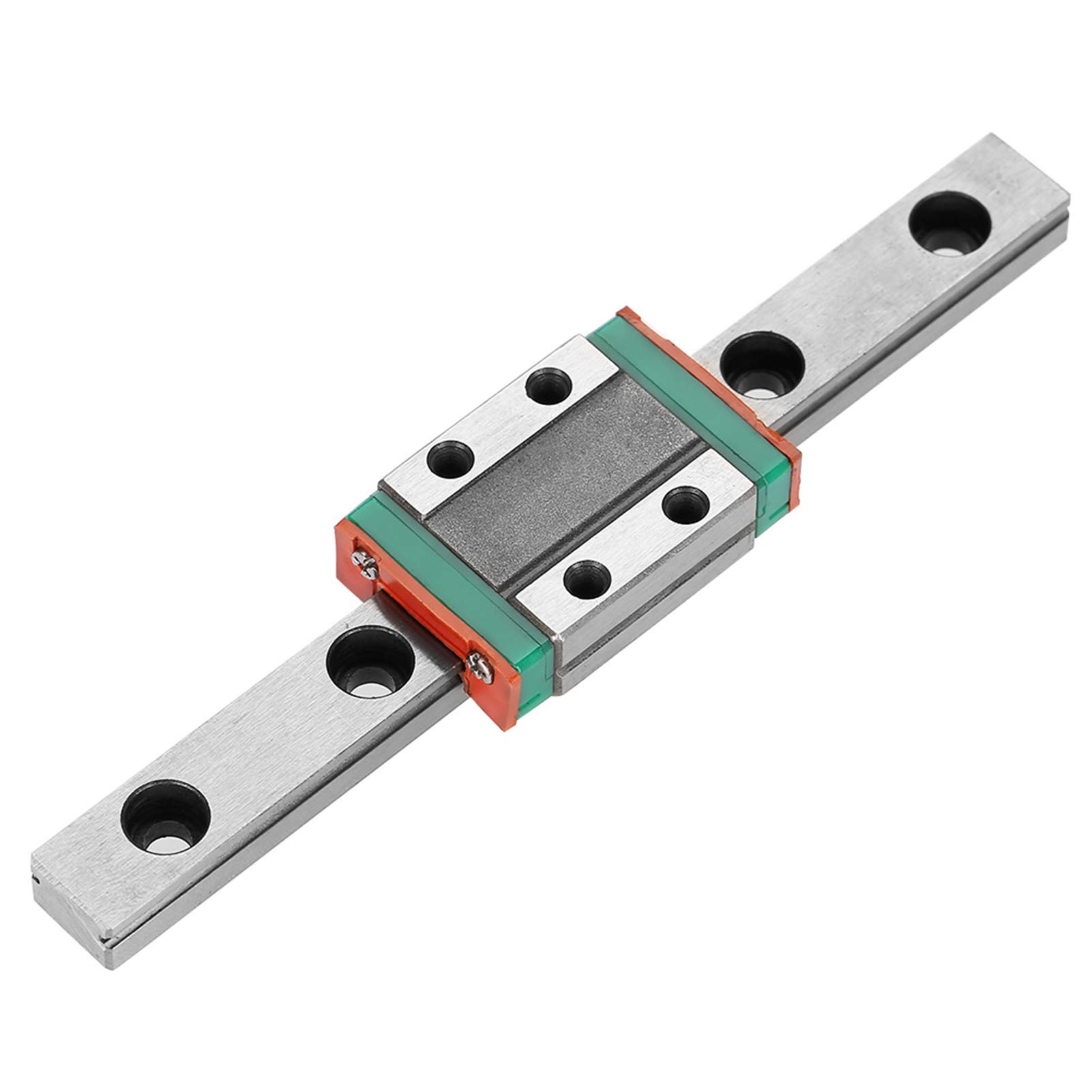 Guida Lineare in Miniatura, Binario di Guida con Guida a Sfera da 100mm con Cursore LML9B da 9 mm per Stampante Fai-Da-Te e Macchina CNC (100mm)