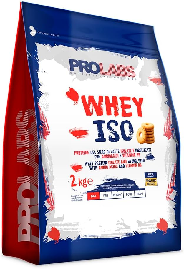 Prolabs Proteine WHEY ISO Isolate e Idrolizzate 2kg Frollino - immagine 1