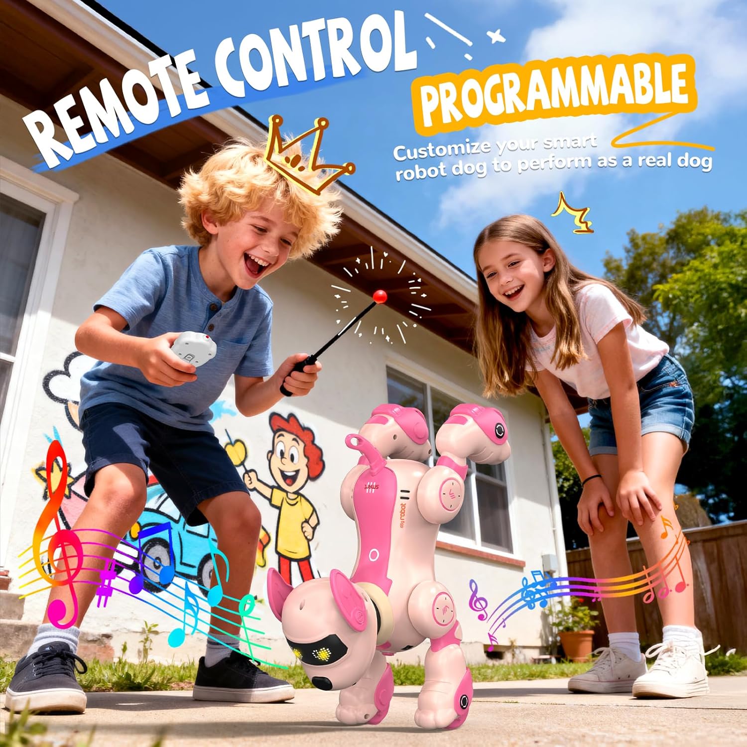 Cane Robot Intelligente Telecomandato per Bambini - immagine 3