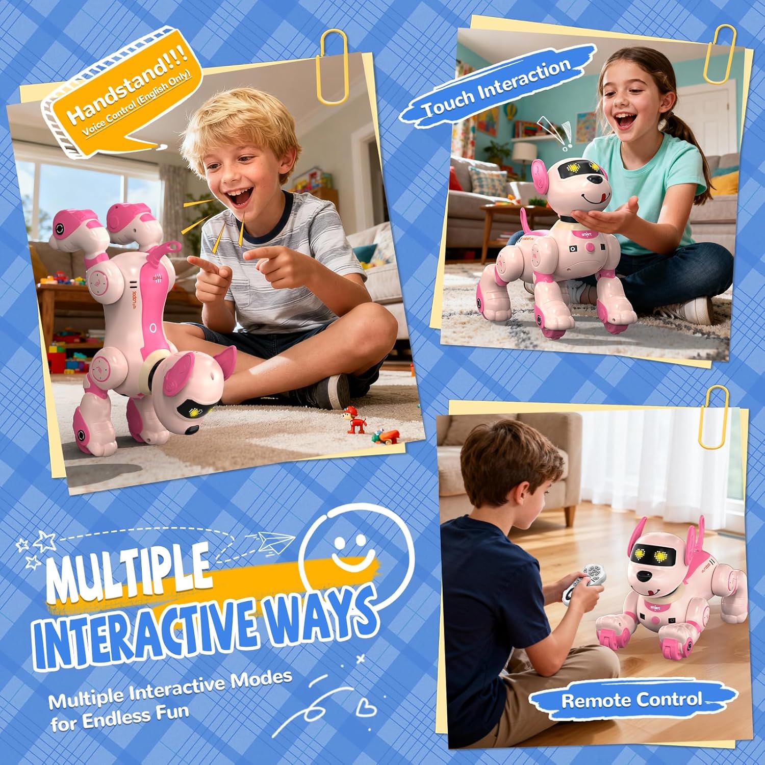Cane Robot Intelligente Telecomandato per Bambini - immagine 4