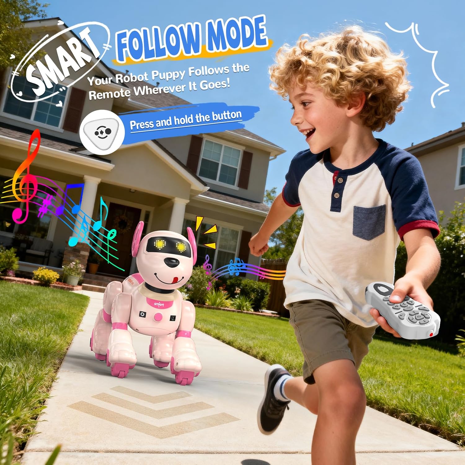 Cane Robot Intelligente Telecomandato per Bambini - immagine 6