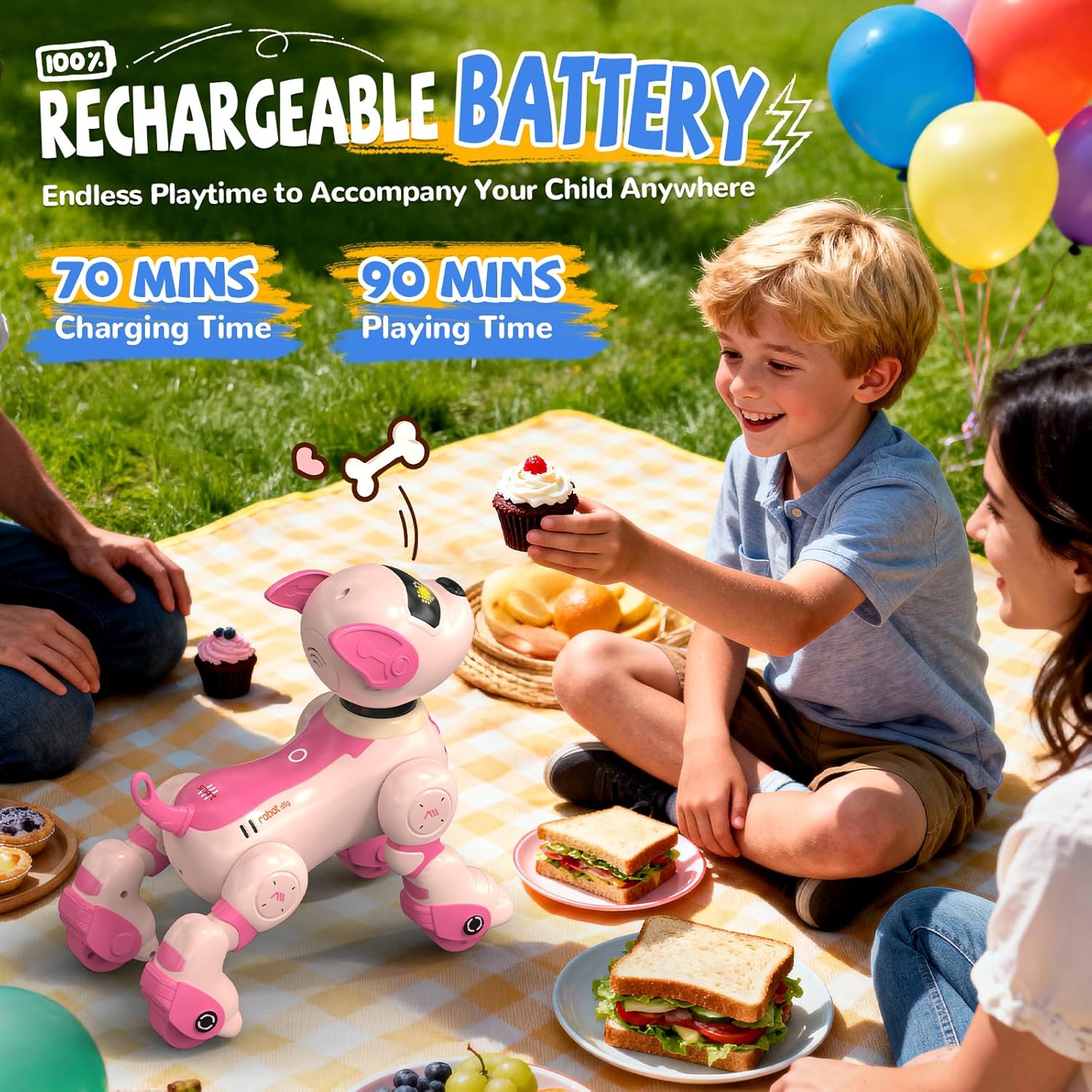 Cane Robot Intelligente Telecomandato per Bambini - immagine 7